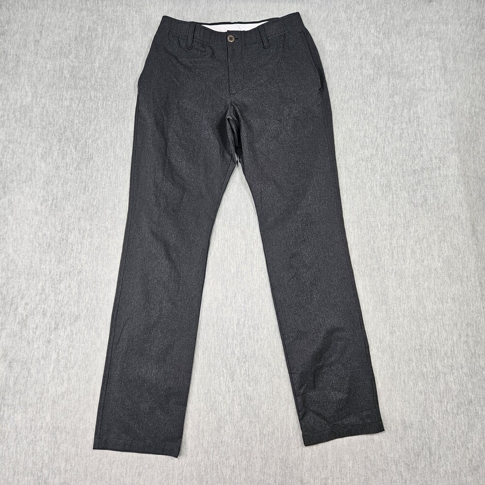 Under Armour Pants Mens 30x32 Gray Vented Performance Golf Chino Pant